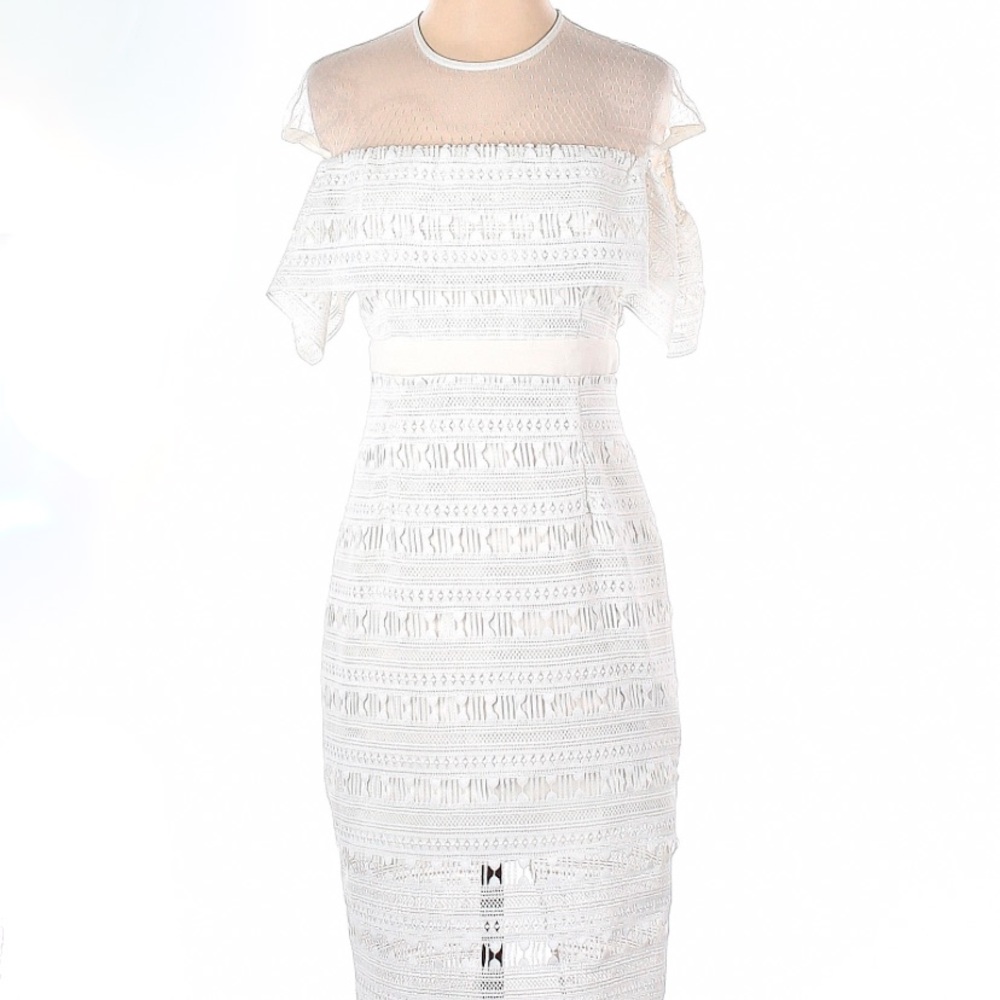 Lace Bridal Shower Dress by Bardot